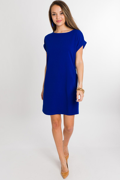 Emma Pocket Dress, Royal