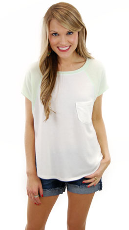 Sweatshirt Tee, Lime