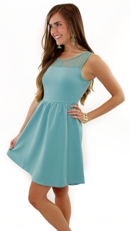 Dallas Dress, Green