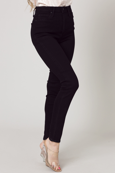 Soft Black Skinny Jeans