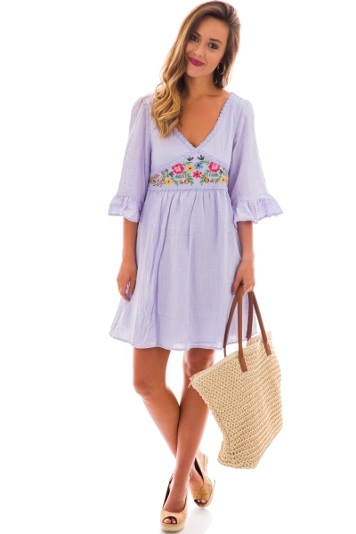 Zahara Dress, Lilac