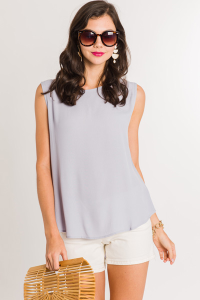 Stacy Tank, Grey