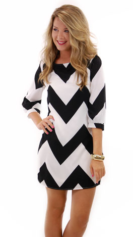 Crazy About Chevrons, Black