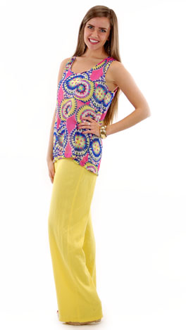 Starburst Tank, Pink