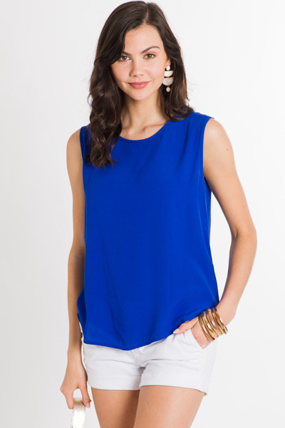 Stacy Tank, Royal Blue