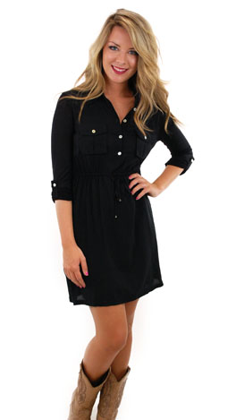 Daily Dose Dress, Black