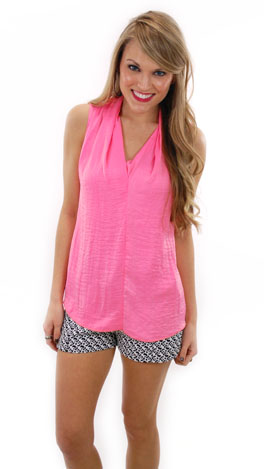 Silky Smooth Top, Pink