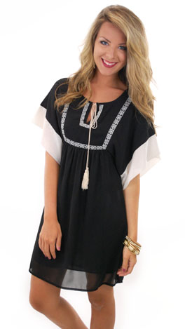 Why Wyoming Dress, Black