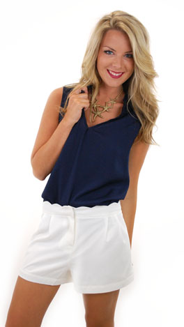 Wave Waist Shorts