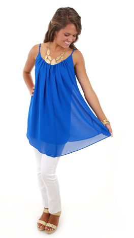 Lots to Love Cami, Blue