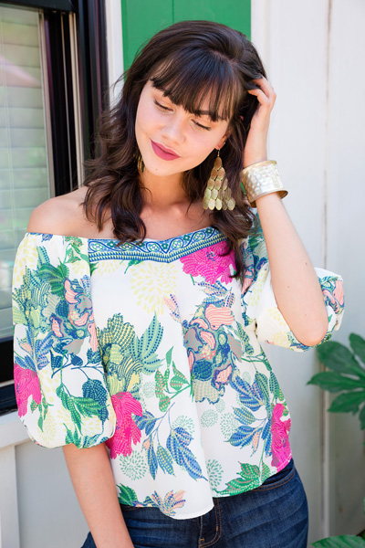 Always Blooming Top