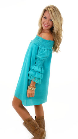 Joys R Us Dress, Turq