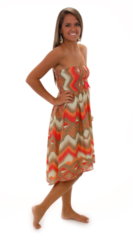 Dream Big Dress, Coral