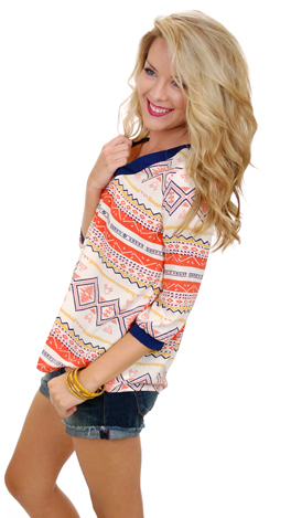 Auburn Aztec Long Sleeve