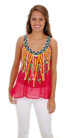 Life of Luxury Tank, Pink
