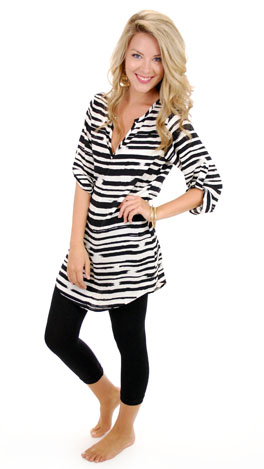 Cooper Tunic, Black