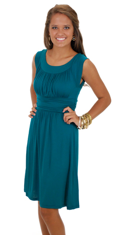 Good Call Dress, Teal