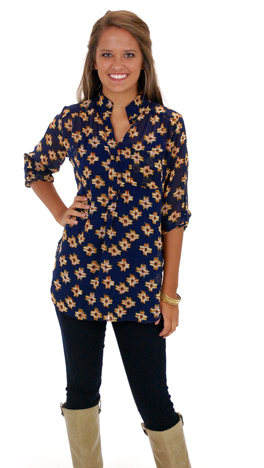 Cheyenne Tunic, Navy