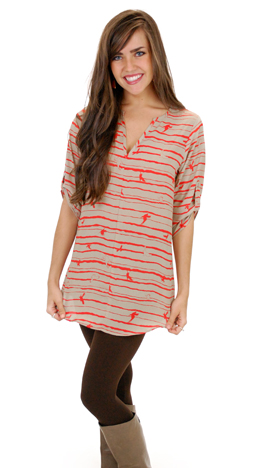 Orange Eagles Tunic