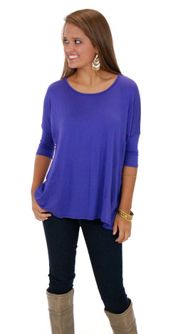 Wonderland Tee, Purple