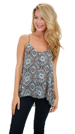Woodstock Cami, Mint