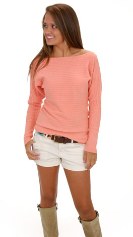 Soft is an Understatement Sweater, Peach