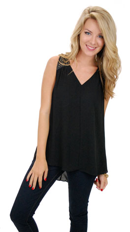 Trapeze Tank, Black