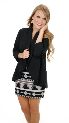 Fabulous Comes Standard Jacket, Black