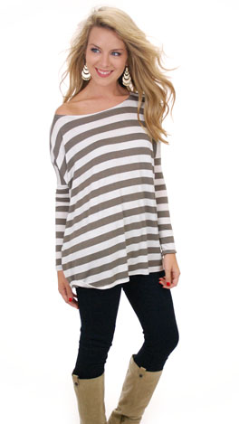 Sports Authority Top, Taupe