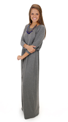 Women's Intuition Maxi, Gray