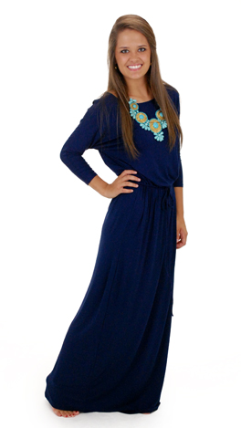 Women's Intuition Maxi, Navy