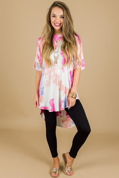 Hi Lo Tie Dye Tunic