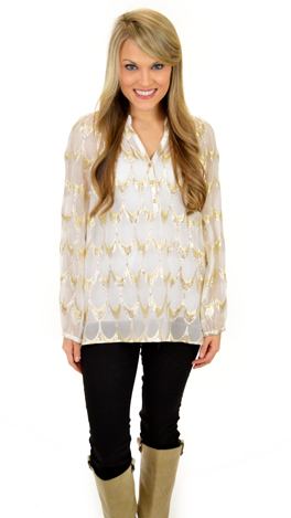 Elsa Top, Gold