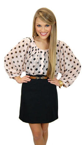 Belt it Out Skirt, Black