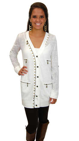 Jenga Cardigan