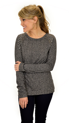 Of the Moment Sweatshirt, Gray