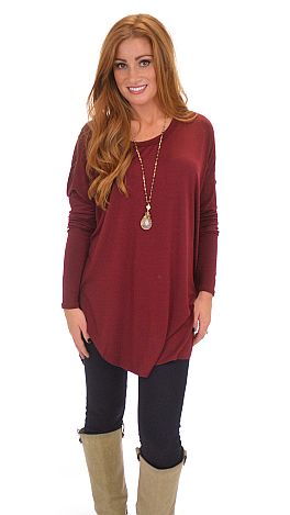 Let Loose Tee, Wine