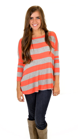 Jr Varsity Tee, Coral
