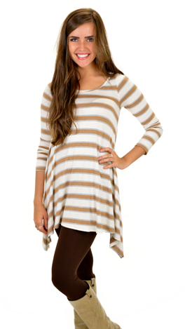 A Frame Tunic, Sand