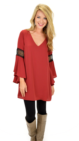Julia Dress, Wine