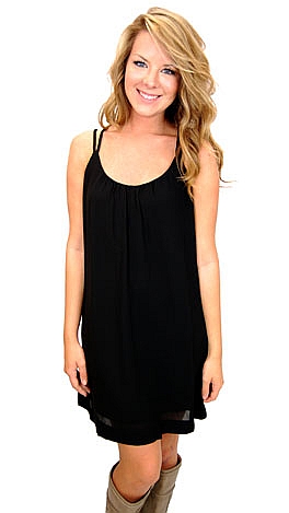 Firm Foundation Frock, Black