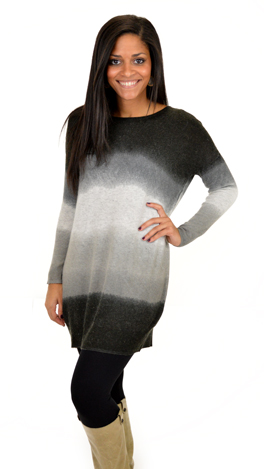 Fade Away Sweater, Black
