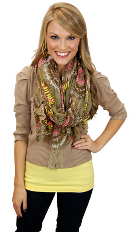 Classic Cardigan, Taupe