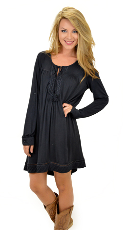 Honey Do Dress, Gray