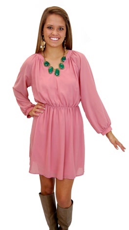 Melrose Dress, Pink