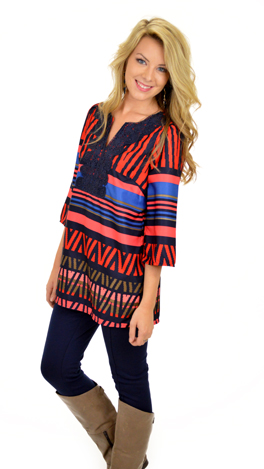 Brighten Your Load Tunic