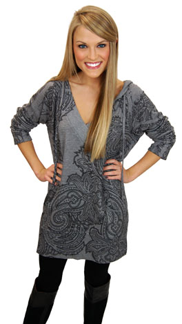Paisley Print Tunic