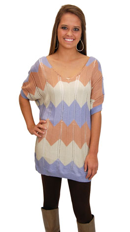 Carrie Sweater, Blue