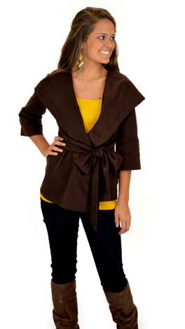 True Lovin' Jacket Brown