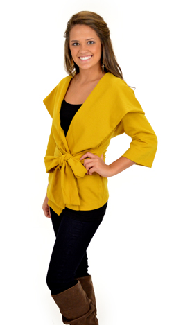 True Lovin' Mustard Jacket